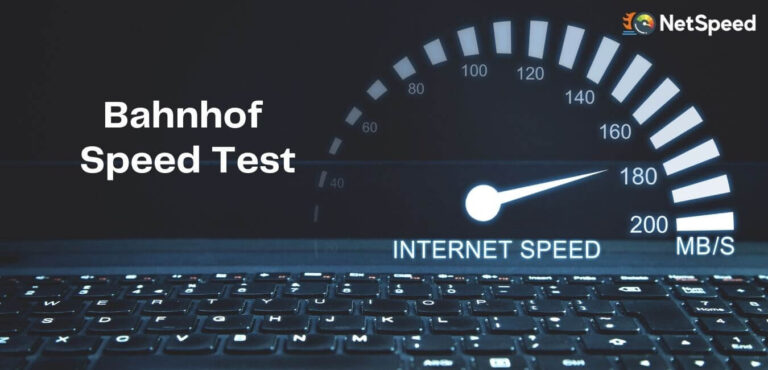 Bahnhof Speed Test